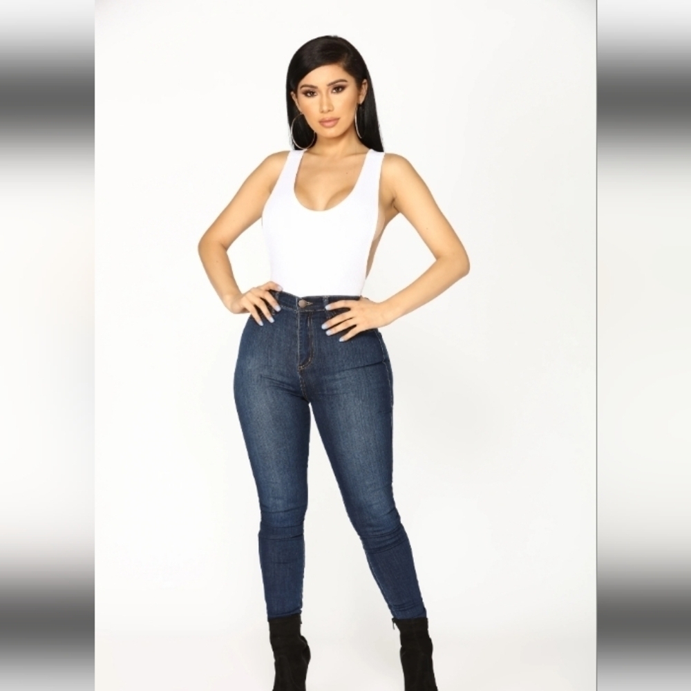 Fashion Nova- Adore You Bodysuit- W Sz Small - Picture 9 of 9